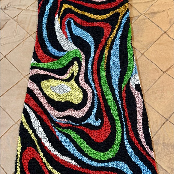 Emilio Pucci Multicolor Textured Stretchy Fabric , Fabulous Bodycone Strapless - Picture 8 of 16